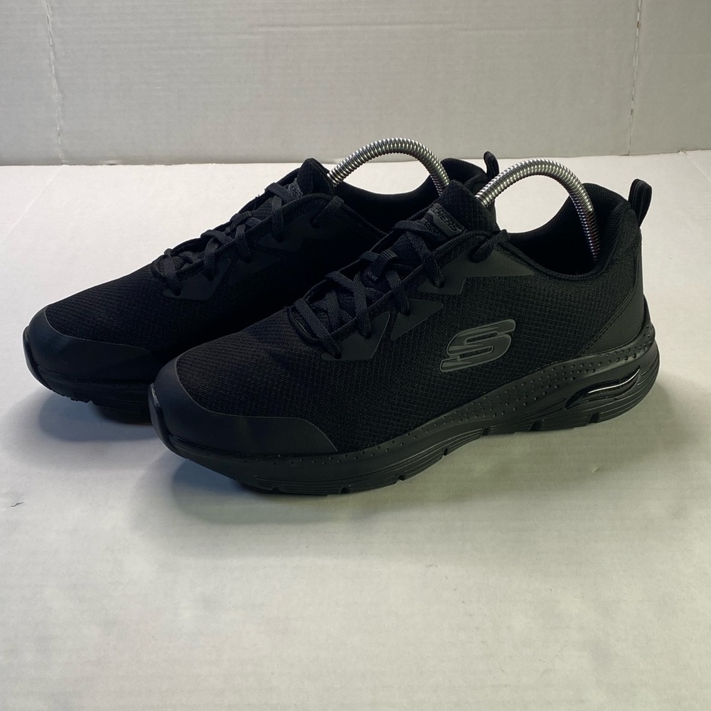 Skecher Women's 11 Slip Resistant Arch Fit SR Work Shoes Black #108019W 119H